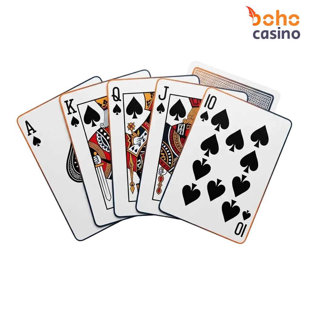 Live casino dealers at tables with cards and roulette wheels streaming in HD quality at Boho Casino