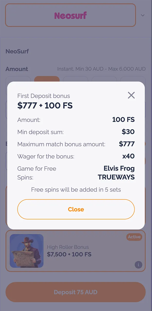 Please read Boho Casino’s bonus wagering terms and conditions.
