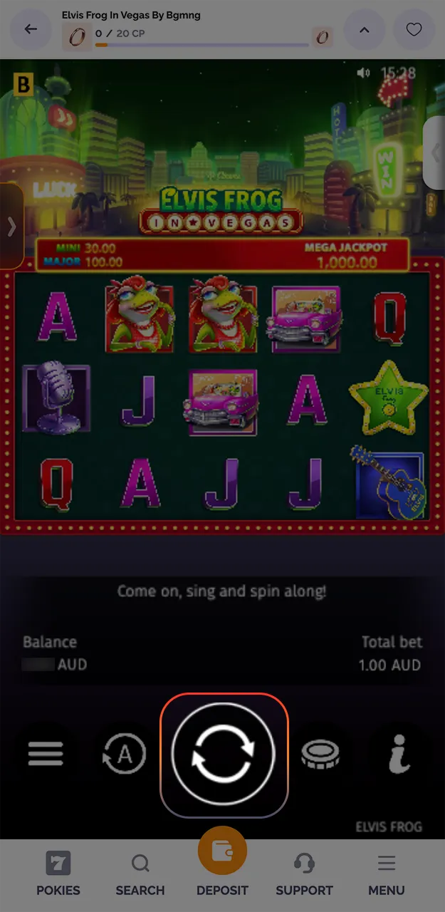 Spin the slots on the Boho Casino website and keep an eye on the lines showing your winnings.